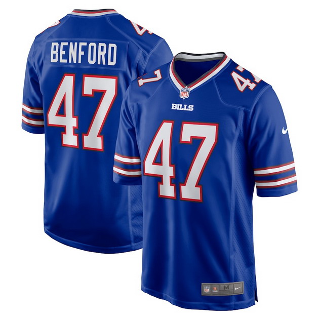 mens nike christian benford royal buffalo bills game jersey